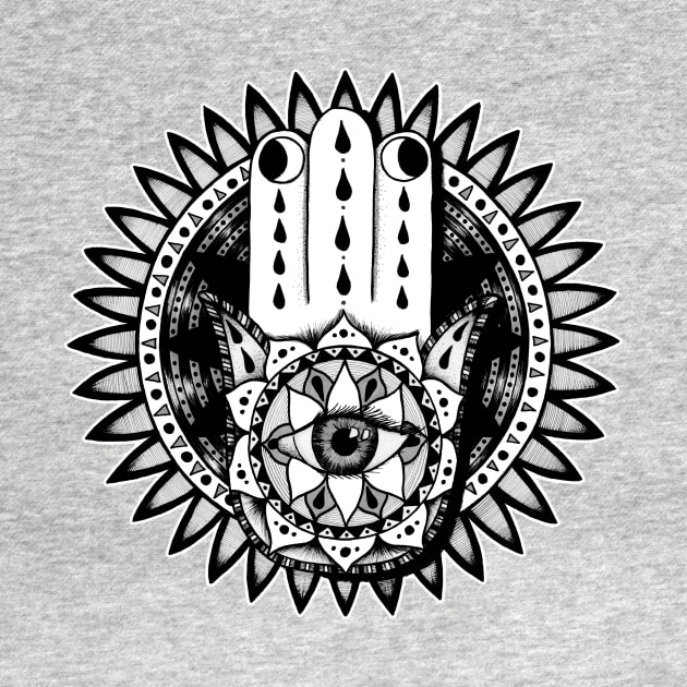 Hamsa Mandala by Litedawn